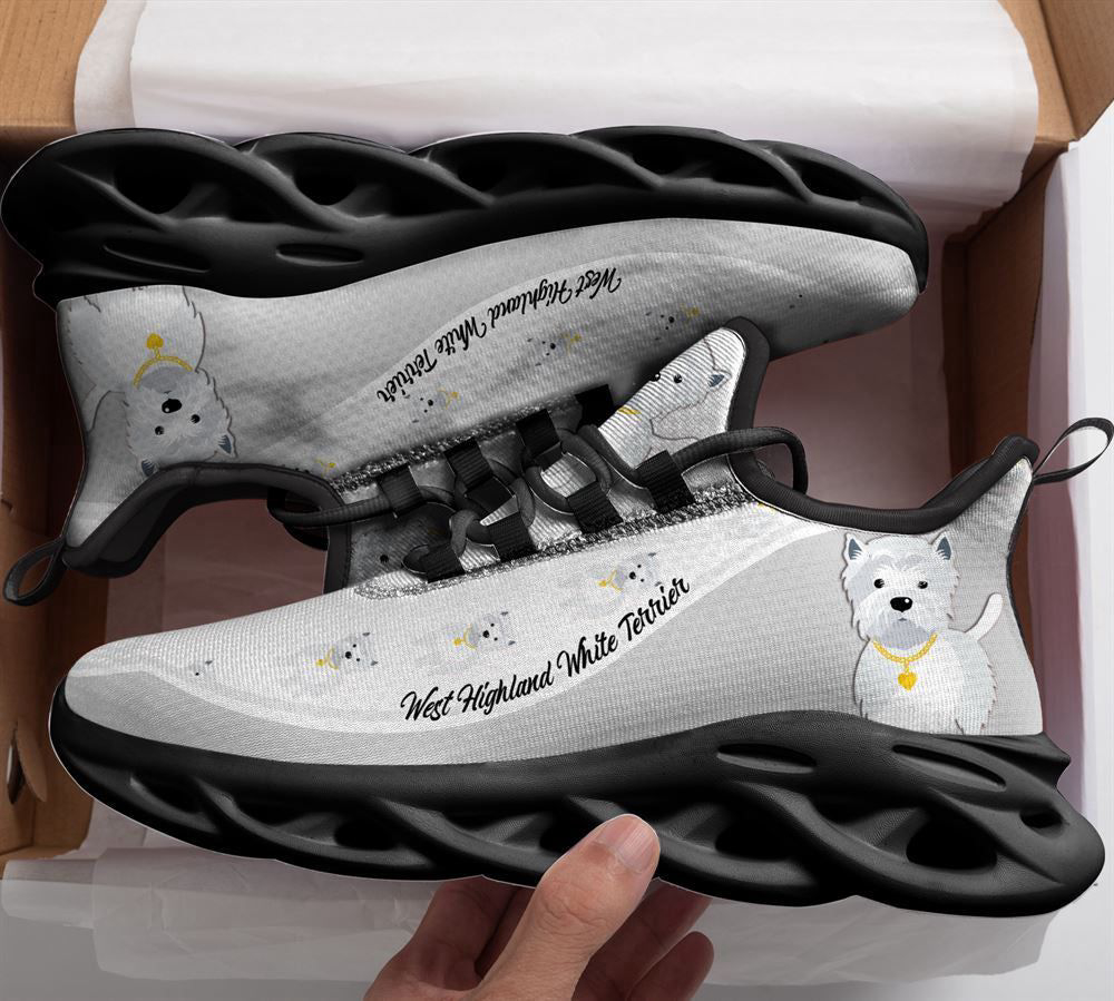 West Highland White Terrier Max Soul Shoes, Gift For Dog Lover