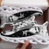 White And Black Jesus Faith Over Fear Running Sneakers Max Soul Shoes For Men And Women