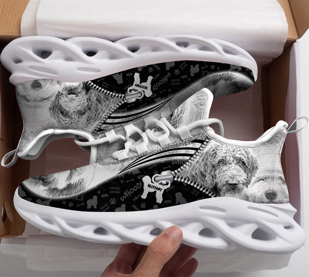 Whoodle Sketch Max Soul Shoes For Women Men Kid, Gift For Dog Lover