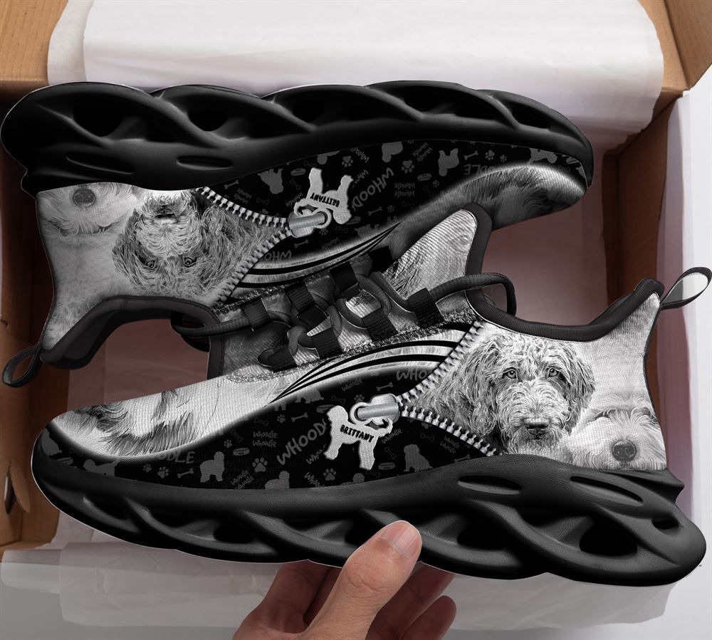 Whoodle Sketch Max Soul Shoes For Women Men Kid, Gift For Dog Lover