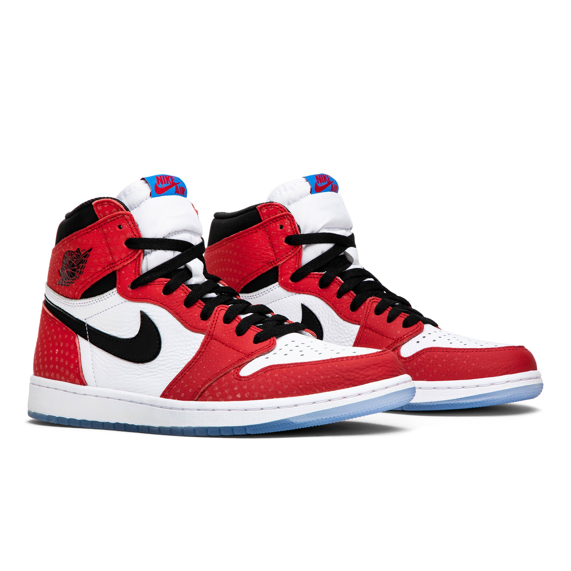 Air Jordan 1 Retro High OG ‘Spider-Man Origin Story’ 555088-602 Air Jordan 1 Retro High OG ‘Spider-Man Origin Story’ 555088-602