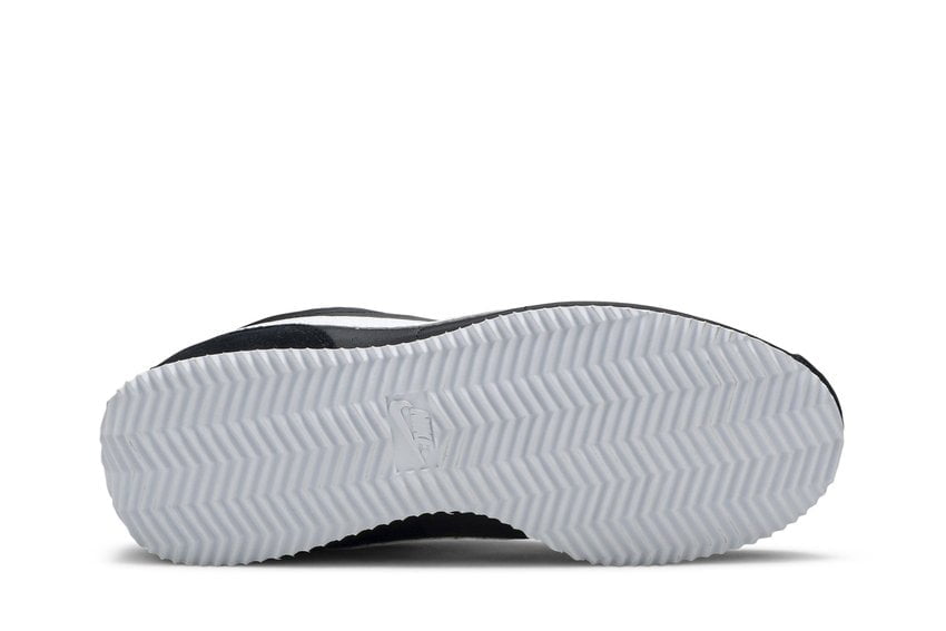 Nike Cortez Basic Nylon Black White-Metallic Silver Nike Cortez Basic Nylon Black White-Metallic Silver