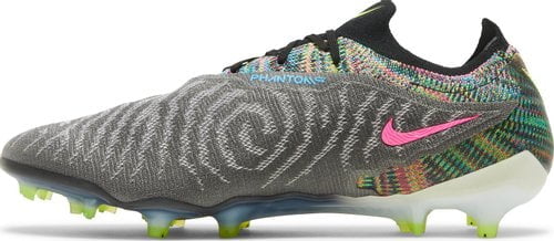 Nike Gripknit Phantom GX Elite Fusion FG Black White Blue Glow Volt