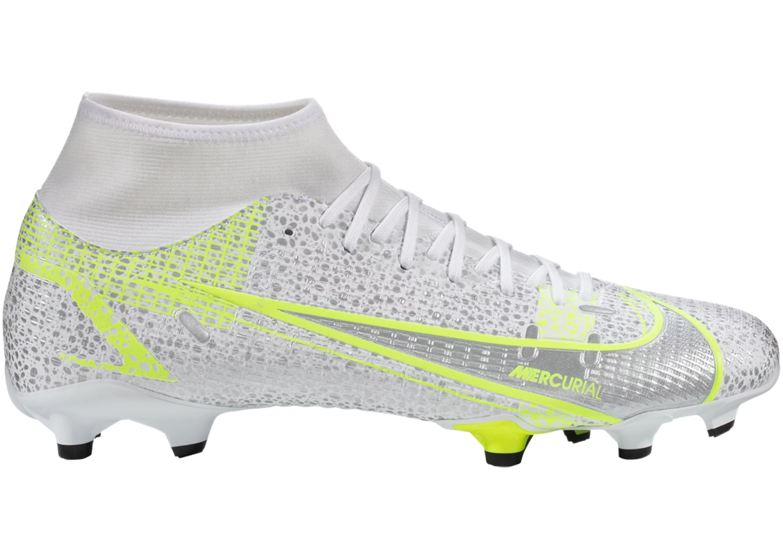 Nike Mercurial Superfly 8 Academy MG Metallic Silver Volt