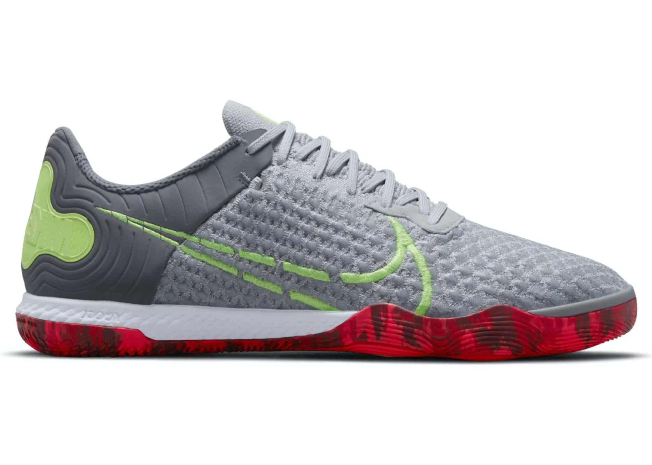 Nike React Gato Grey Fog Bright Crimson